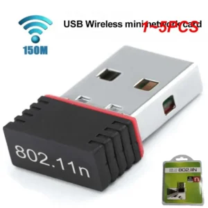 1~5PCS 150Mbps Mini USB Wireless Wifi Adapter fi Network LAN Card 802.11b/g/n RTL8188 Adaptor Network Card for PC Desktop