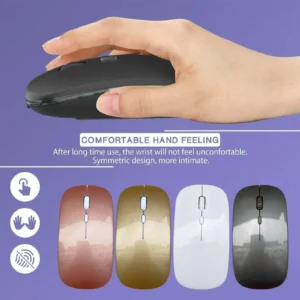 1600dpi Wireless Bluetooth Mouse For M For Android Tablet Laptop Notebook Pc G4x5