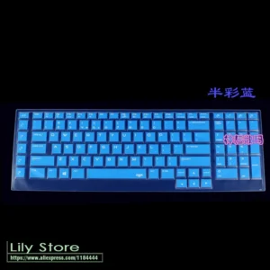 17.3 17 inch Silicone colorful keyboard cover protector skin For Dell Alienware 17 M18X R3 2015 version