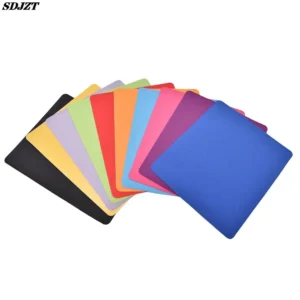 1PC High Quality 21.5 X 17.5cm Gaming PC Laptop Mouse Pad Anti-Slip Solid Color Rectangle Mat