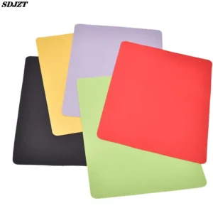 1PC High Quality 21.5 X 17.5cm Gaming PC Laptop Mouse Pad Anti-Slip Solid Color Rectangle Mat