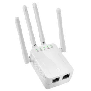 2.4G Wireless Repeater Wifi Router 300M Signal Amplifier Extender 4 Antenna Router Signal Amplifier For Office Home