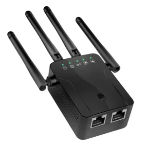 2.4G Wireless Repeater Wifi Router 300M Signal Amplifier Extender 4 Antenna Router Signal Amplifier For Office Home