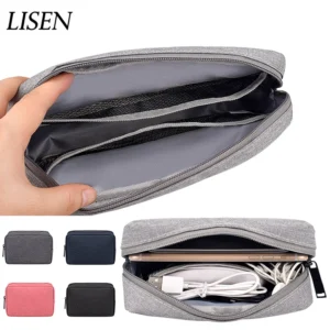 2020 New Travel Storage Portable Digital Accessories Gadget Devices Organizer USB Cable Charger Storage Case Cable Organizer Bag