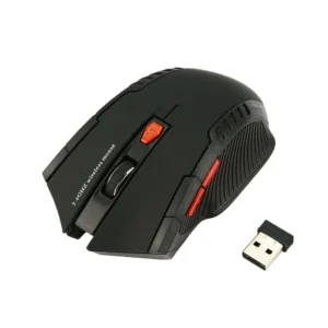 2024 New 2.4Ghz 1600DPI Mini Optical Gaming Wireless Mouse Usb Receiver Ergonomic Mouses Laptop Computer Accessory Fast Delivery