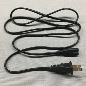 500pcs 1.5M US JP AC Power Cable Japan C7 Figure 8 Power Extension Cord For Laptop Battery Chargers Radio PSP 4