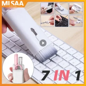 7 in1 Cleaning Kit Multifunctional Keyboard Earphone AirPods Phone Screen Cleaner Brush Keycap Puller Household Cleaning Tools