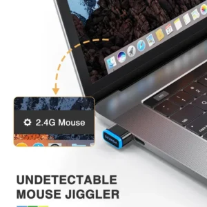 7pcs Seenda USB Mouse Jiggler Undetectable Mouse Mover Keeps Computer/PC/Laptop Awake