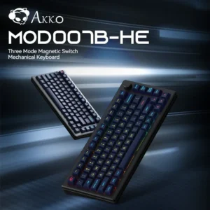 Akko MOD007B-HE Mechanical Keyboard Magnetic Switch Aluminium Three Mode Wireless RGB Hot-swap 2.4GHz Pc Gaming Keyboard Gift