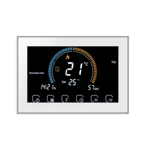 Beca BHT-8000 Tuya Wireless Wifi Heat Pump Thermostat Weekly Programming Digital Room Touch Screen Boiler Controller