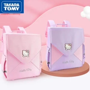 Cartoon Sanrio Kawai Anime Hello Kitty Large-capacity Cute Laptop Backpack Creative Waterproof Children Boys School Bag Kid Gift