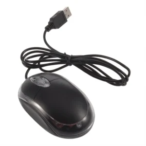 Ergonomic Design USB Wired Optical Maus Gaming Mouse Gamer LED For DELL ASUS Computer Laptop Black