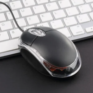 Ergonomic Design USB Wired Optical Maus Gaming Mouse Gamer LED For DELL ASUS Computer Laptop Black