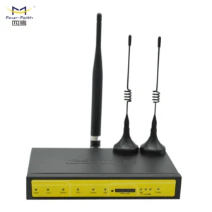 Four-Faith F3826 industrial 4g bus wifi router 3G/4G Wireless Wifi Router Supports RS232/RS485/RS422 Ethernet and WIFI port