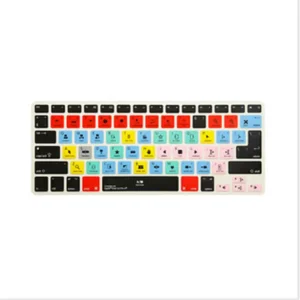 Functional Shortcut Silicone Keyboard Cover Skin for For Apple final cut pro X Macbook Air 13″ for Macbook Pro 13 15 US&EU