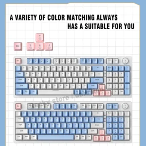 Gaming Mechanical Keyboard USB Wired 98 Keys Anti-ghosting Colorful Backlight Portable for Gamer PC Laptop
