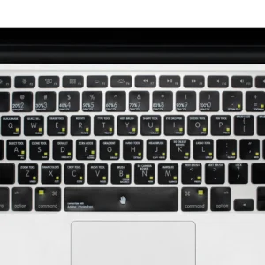 HRH Adobe Photoshop PS Shortcut Hot Key Functional TPU Backlight Keyboard Cover Skin Protector For Mac Pro Air 13 15 17 USA