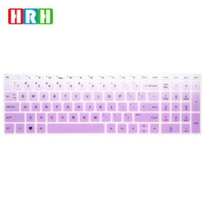 HRH High Quality Ultra-thin English Silicone Laptop Keyboard Skin Cover For HP Envy 17 17.3″ Series/Laptop 15t 17t 17-ca0011nr