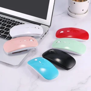 Hot 1600dpi Wireless Bluetooth-compatible Mouse USB Silent Mice For Android Windows Tablet Laptop Notebook PC 2.4GHz