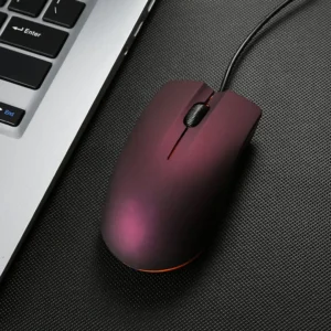 Hot Mini Wired Mouse 1200DPI Optical 3 Keys USB RGB Backlight Business Mouse Gaming Mouse Desktop Laptop Computer Accessories