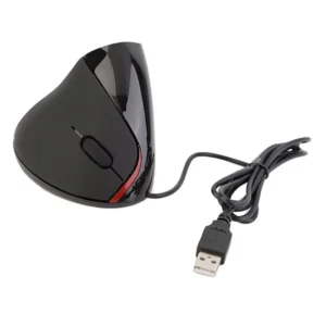 Hot Newest Portable 2400DPI 2.4GH Ergonomic Upright Vertical Mouse 5D Wired Optical Gaming Mouse With USB For Desktop & Laptop