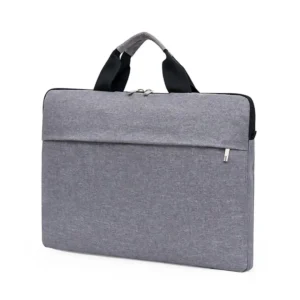 Laptop Bag Protective Multifunctional Notebook Pouch Convenient Zipper Design Case Handbag Travelling Computer Accessories gray