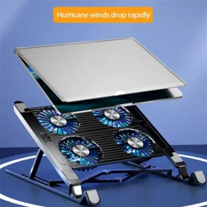 Laptop Cooling Pad Laptop Cooler Stand Laptop Fan Cooling Pad Foldable Laptop Holder Stand Cooling Pad With Radiator
