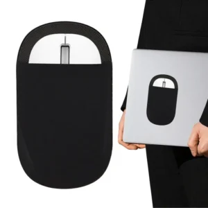 Laptop Storage Bag External Hard Drive Holder Adhesive Reusable Organizer Computer Tablet Accessories For Mouse Cables Battery
