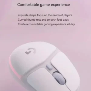 Logitech Official Flagship Store G705 Game Mouse Wireless Bluetooth Rechargeable Girls’ Notebook Durable Peripherals