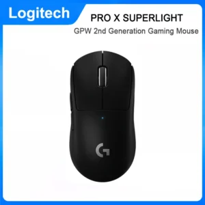 Logitech PRO X SUPERLIGHT GPW 2nd Generation Gaming Mouse 25600DPI Wireless Mice HERO 25K Sensor for Windows macOS