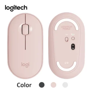Logitech Pebble Wireless Mouse Bluetooth 1000DPI 2.4GHz Silent Slim Tiny USB Receiver Fast Tracking Computer Laptop Tablet