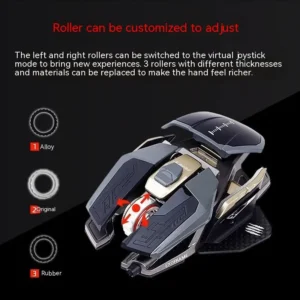 MAD CATZ RAT PRO X3 SE Wireless Mouse Dynamic RGB Rechargeable FPS Low Delay Ergonomics Gaming Mouse For Pc Gamer Laptop Gifts