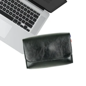 Mini PU Leather Pouch Chargers Storage Bags For Travel USB Data Cable Mouse Organizer Electronic Gadget Bags