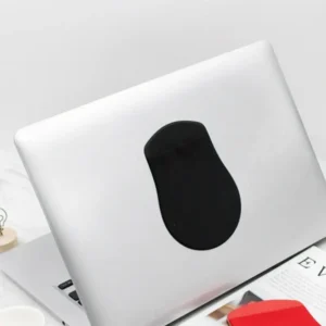 Mouse Holder For Laptop External Hard Drive Holder Adhesive Laptop Back Storage Pouch Reusable Sleeve Storage Bag For Mouse