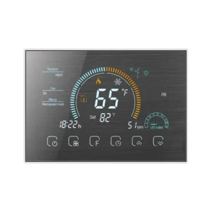 My smart thermostat wireless WiFi heat pump for HVAC heating cooling system