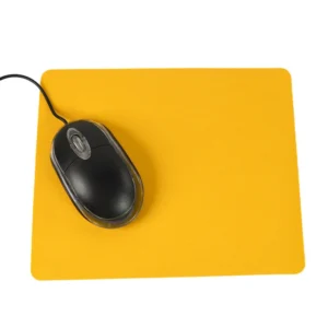 New 21.5 x 17.5cm Gaming PC Laptop Mouse Pad Anti-Slip Solid Color Rectangle Mat Mouse Computer