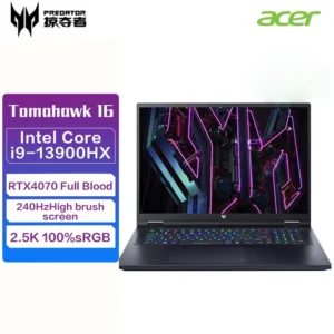 New Genuine Acer Marauders16 Gaming Laptop Intel i9-13900HX RTX4070 E-Sports 16-inch 2.5K 165Hz IPS Screen Game Notebook