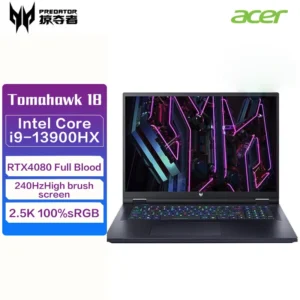 New Genuine Acer Marauders18 Gaming Laptop Intel i9-13900HX RTX4080 E-Sports 18-inch 2.5K 165Hz IPS Screen Game Notebook