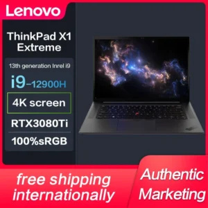 New ThinkPad X1 Extreme Ultrabook Intel I9-12900H RTX3080Ti 16inch 4K 100obe RGB Slim Notebook Laptop