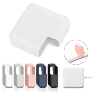 Silicone Laptop Charger Protective Case For Apple MacBook 29W 30W 45W 60W 61W 85W 87W 96W Power Magsaf* Adapter Dustproof Cover