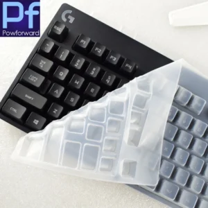 Silicone keyboard protector skin For Logitech G Pro Mechanical Gaming Keyboard desktop keyboard anti dust cover