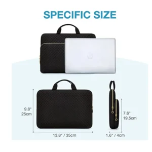 Suitable for 13.3-14 inch laptop handbags with large front pocket storage accessories laptop bag for women laptops laptop bags