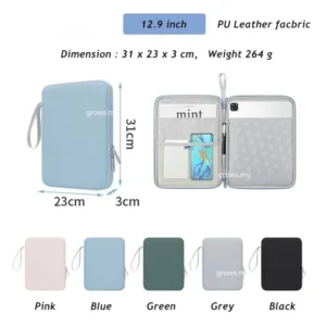 Tablet Sleeve Laptop Sleeve 11 inch For DOOGEE T30 Pro T10s T20s T20 T10 T40 Tablet Cover Shockproof Pouch Multi Pockets