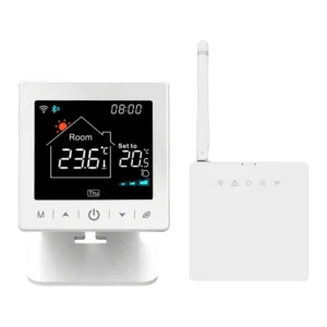 Tuya Wifi Wireless Thermostat For Gas Boiler Water Heating RF Temperature Controller Works For Google Home
