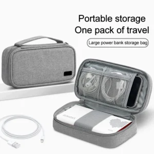 USB Data Cable Storage Bag Travel Digital Electronic Accessory Organizer Mobile Phone Headset Charger Power Bank Protect bag