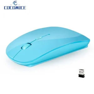 USB Optical Wireless green pink blue Computer Mouse 2.4G Receiver ultrathin raton gaming inalambrico Mouse For PC Laptop