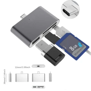 VONETS Type-C USB Type C HUB OTG Sim CF SD TF Card Reader Adapter Converter for MacBook Air Samsung Galaxy Note 8 S8 Accessories