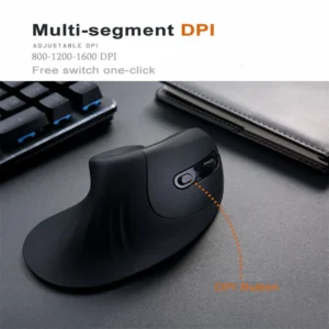 Vertical Wireless Mouse Rechargeable Gaming Ergonomic Mouse USB Optical Silent Wired Mice For Laptop PC Computer Office Home New