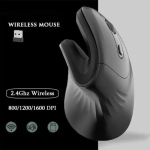 Vertical Wireless Mouse Rechargeable Gaming Ergonomic Mouse USB Optical Silent Wired Mice For Laptop PC Computer Office Home New
