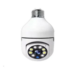 Wireless Light Bulb Camera PT Indoor Baby Wifi CCTV Cameras Wireless Home Security Surveillance From Shenzhen